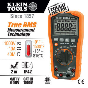 Digital Multimeter TRMS/Low Impedance, 1000V